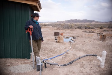 A medida que bajan los niveles de agua, suben los de arsénico