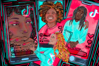 Black Therapists Fight to Be Seen on TikTok. When They Are, They Find Solidarity.