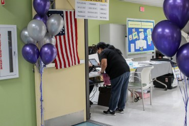 Corralling Hard-To-Reach Voters With Traveling Voting Machines
