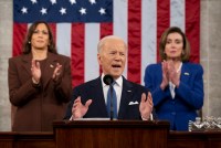 Fact Check: Biden Sets High Bar in 1st State of the Union Speech