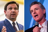 La atención de salud, en el centro del debate entre DeSantis y Newsom