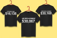 Putting Oversized Health Care Costs Upfront — On T-Shirts