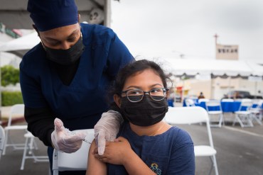 Attendance Plummets at LA Covid Vaccination Events