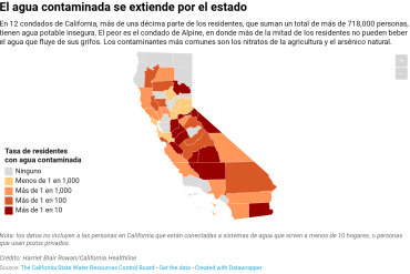 A Million Californians Don’t Have Clean Drinking Water. Where Do They Live?